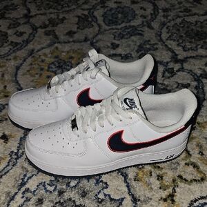 Nike Air Force 1 Low "Houston Comets Four-Peat" Women's Shoes White-Red